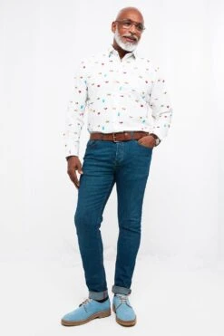 Joe Browns Drinks On Me Shirt -Joe Browns Store m5059953097426 white xl 2