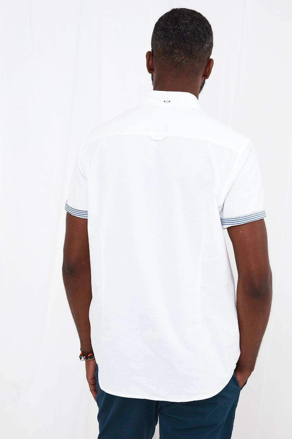 Joe Browns Classic White Button Down Chest Pocket Short Sleeve Shirt 6 Joe Browns Classic White Button Down Chest Pocket Short Sleeve Shirt - Image 4