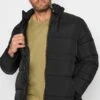 Zip Puffer Jacket -Joe Browns Store m5063110022619 black xl