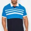 Contrast Stripe Polo Shirt -Joe Browns Store m5063110049814 black xl