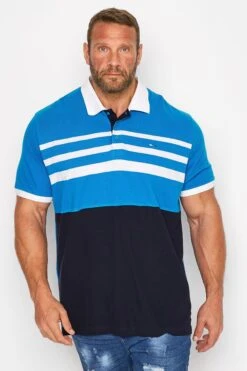 Contrast Stripe Polo Shirt