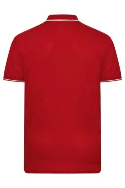 Short Sleeve Polo Shirt -Joe Browns Store m5063110050957 scarlet xl 3