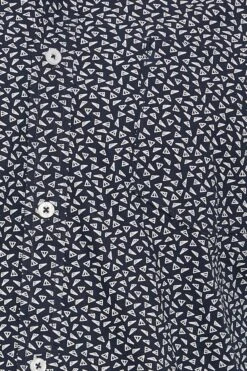 Triangle Print Long Sleeve Shirt -Joe Browns Store m5063110083443 blue xl 3