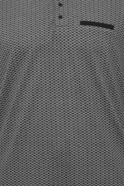 Geometric Print Polo Shirt 8 Geometric Print Polo Shirt -Joe Browns Store m5063110203650 grey xl 2