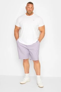 Mens Chino Shorts -Joe Browns Store m5063110343455 purple xl 4