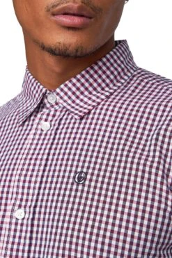 Hamlotto Checked Shirt -Joe Browns Store m5063300204535 red xl 3