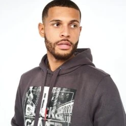 Hatfield Hoodie -Joe Browns Store m5063300217412 charcoal xl 2