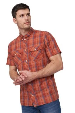 Femington Checked Shirt -Joe Browns Store m5063300775479 red xl 2