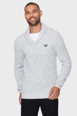 Threadbare 'Cromwell' Shawl Neck Jumper