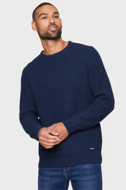 Threadbare 'Grays' Crew Neck Jumper