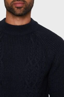 Threadbare 'Kinsella' Funnel Neck Jumper -Joe Browns Store m7625914007827 navy xl 3