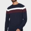 Threadbare 'Lese' Cotton Crew Neck Jumper -Joe Browns Store m7625914013354 navy xl