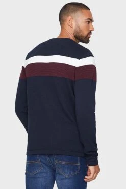 Threadbare 'Lese' Cotton Crew Neck Jumper -Joe Browns Store m7625914013354 navy xl 1