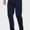 Threadbare Rinse Wash 'Rainford' Belted Straight Fit Jeans