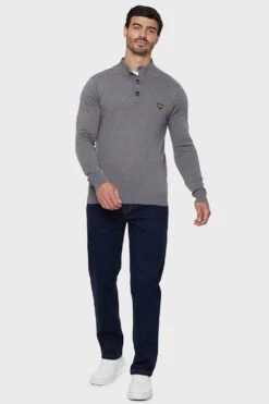 Threadbare Rinse Wash 'Rainford' Belted Straight Fit Jeans -Joe Browns Store m7625914076342 dark20blue xl 2