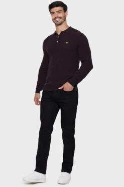 Threadbare Rainford' Belted Straight Fit Jeans -Joe Browns Store m7625914076533 black xl 2