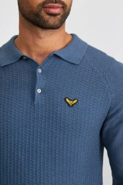 Threadbare 'Thorton' Cotton Polo Collar Jumper -Joe Browns Store m7625914109453 mid20blue xl 3