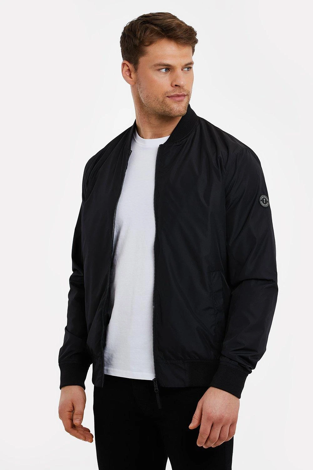 Threadbare 'Rudie' Lightweight Zip Through Bomber Jacket 3 Threadbare 'Rudie' Lightweight Zip Through Bomber Jacket