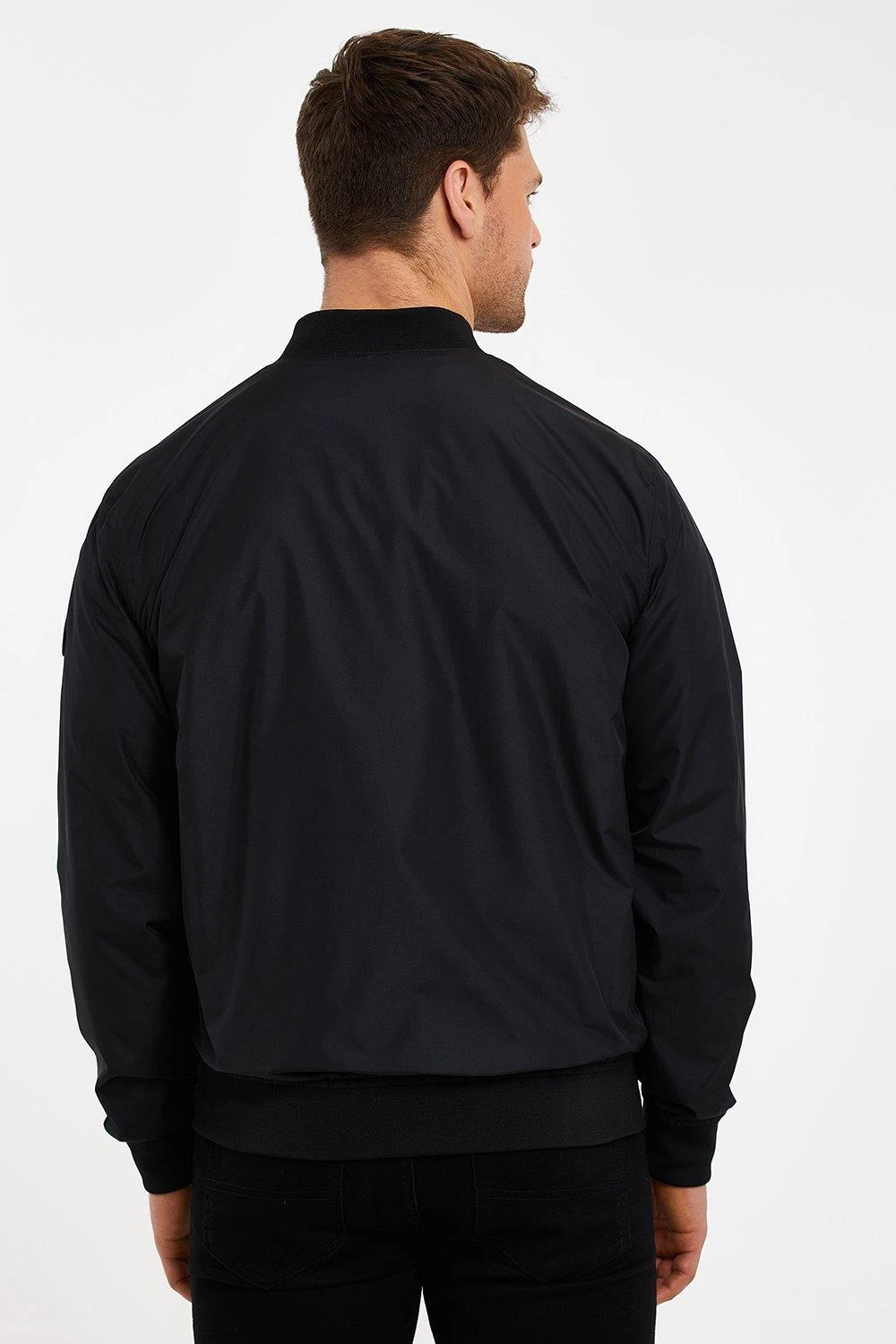 Threadbare 'Rudie' Lightweight Zip Through Bomber Jacket 4 Threadbare 'Rudie' Lightweight Zip Through Bomber Jacket - Image 2