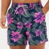 Threadbare 'Katana' Floral Print Swim Shorts 2 Threadbare 'Katana' Floral Print Swim Shorts -Joe Browns Store m7625914119018 navy xl