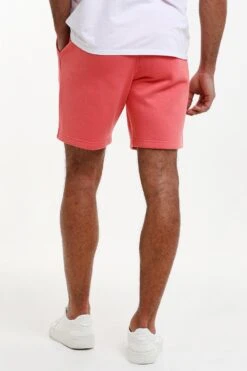 Threadbare 'Bergamot' Fleece Shorts -Joe Browns Store m7625914130952 coral xl 1