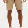 Threadbare Cotton 'Hydro' Cargo Short 2 Threadbare Cotton 'Hydro' Cargo Short -Joe Browns Store m7625914135308 stone xl