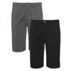 Threadbare 2 Pack 'Southsea' Chino Shorts -Joe Browns Store m7625914135384 black xl