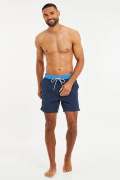 Threadbare 'Penglai' Swim Shorts -Joe Browns Store m7625914135667 navy xl 2