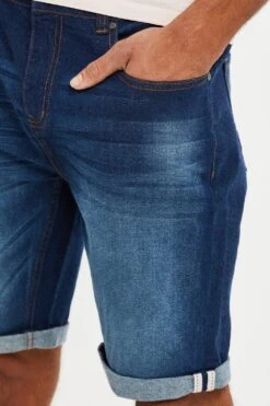 Threadbare 'Alberta' Regular Fit Denim Shorts -Joe Browns Store m7625914157638 mid20blue xl 3