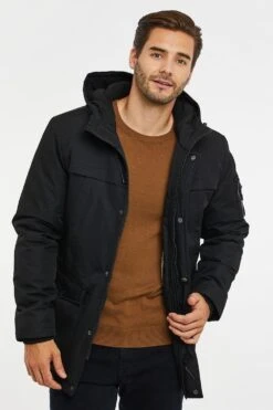 Threadbare 'Dabbs' Zip Up Hooded Jacket