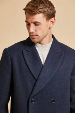 Threadbare 'Aberdonia' Double Breasted Tailored Coat -Joe Browns Store m7625914197580 navy xl 3