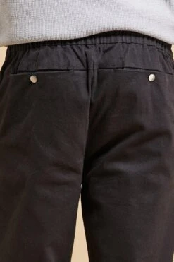 Threadbare 'Chardonnay' Smart Drawstring Cotton Trousers -Joe Browns Store m7625914210883 black xl 3