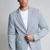 Threadbare 'Martini' Luxe Jersey Single Breasted Blazer -Joe Browns Store m7625914220295 grey xl