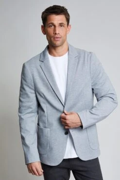 Threadbare 'Martini' Luxe Jersey Single Breasted Blazer
