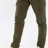 Threadbare 'Gordon' Linen Blend Pull On Cargo Trousers 1 Threadbare 'Gordon' Linen Blend Pull On Cargo Trousers -Joe Browns Store m7625914220950 khaki xl