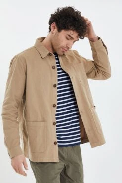 Threadbare 'Sunter' Lightweight Cotton Shacket