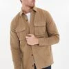Threadbare 'Drupe' Long Sleeved Cotton Twill Shacket