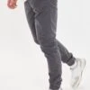 Threadbare 'Croft' Slim Fit Cuffed Casual Trousers