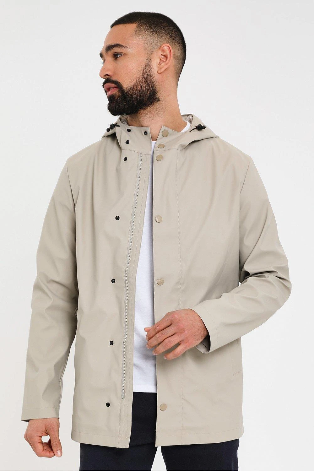 Threadbare 'Pillar' Lightweight Showerproof Hooded Mac 3 Threadbare 'Pillar' Lightweight Showerproof Hooded Mac