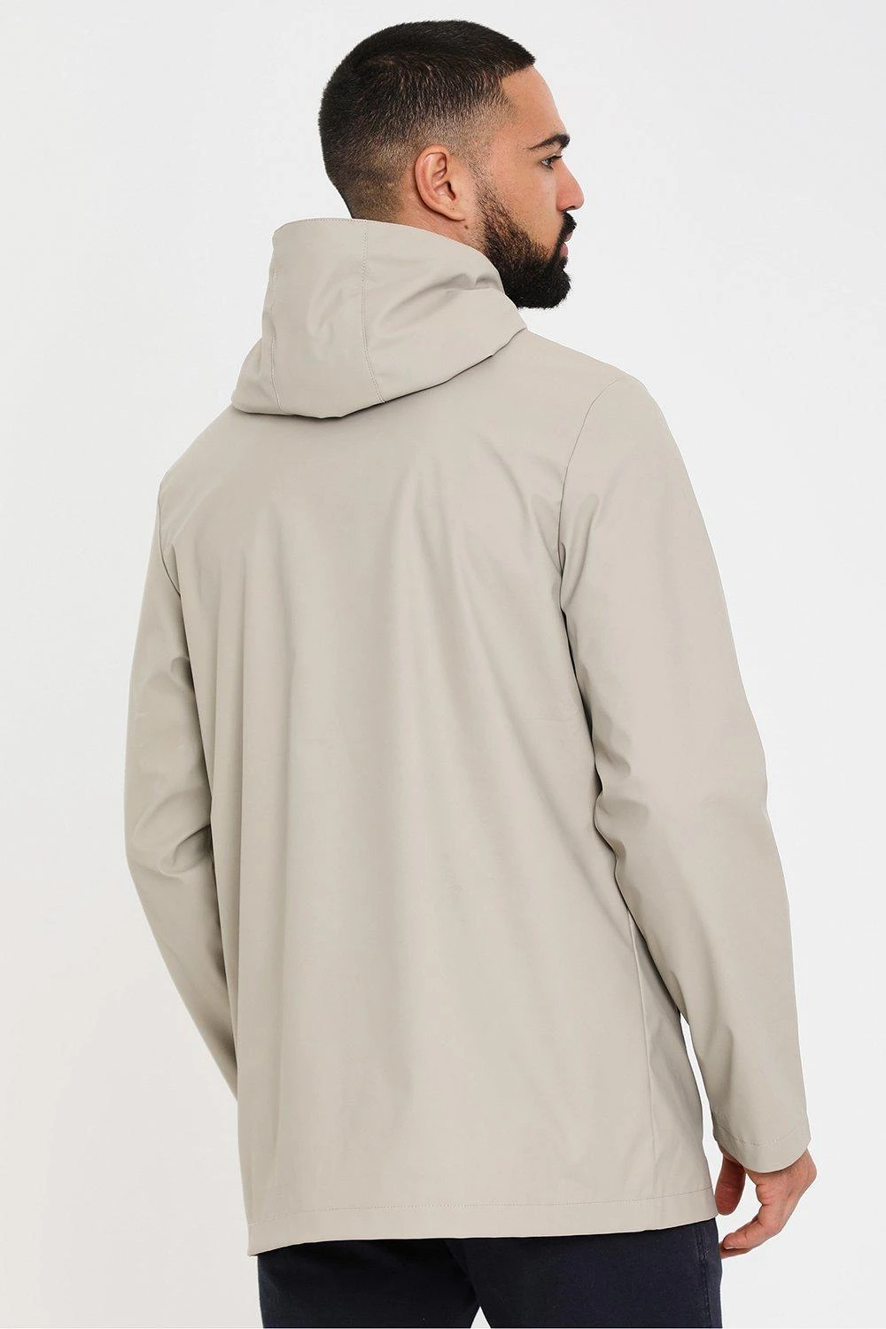 Threadbare 'Pillar' Lightweight Showerproof Hooded Mac 4 Threadbare 'Pillar' Lightweight Showerproof Hooded Mac - Image 2