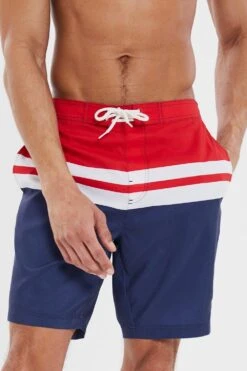 Threadbare 'Kingdom' Colourblock Boardshorts