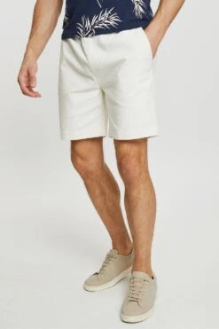 Threadbare 'Mambo' Pull On Cotton Chino Shorts
