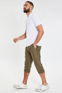 Threadbare 'Maxton' Textured Jersey Polo Shirt -Joe Browns Store m7625914236524 white xl 2