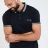 Threadbare 'Norwalk' Contrast Collar Pique Polo Shirt