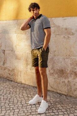 Threadbare 'Domino' Revere Collar Striped Pique Polo 8 Threadbare 'Domino' Revere Collar Striped Pique Polo -Joe Browns Store m7625914238634 navy xl 2