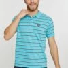 Threadbare 'Ginger' Striped Pique Polo Shirt -Joe Browns Store m7625914238955 turquoise xl