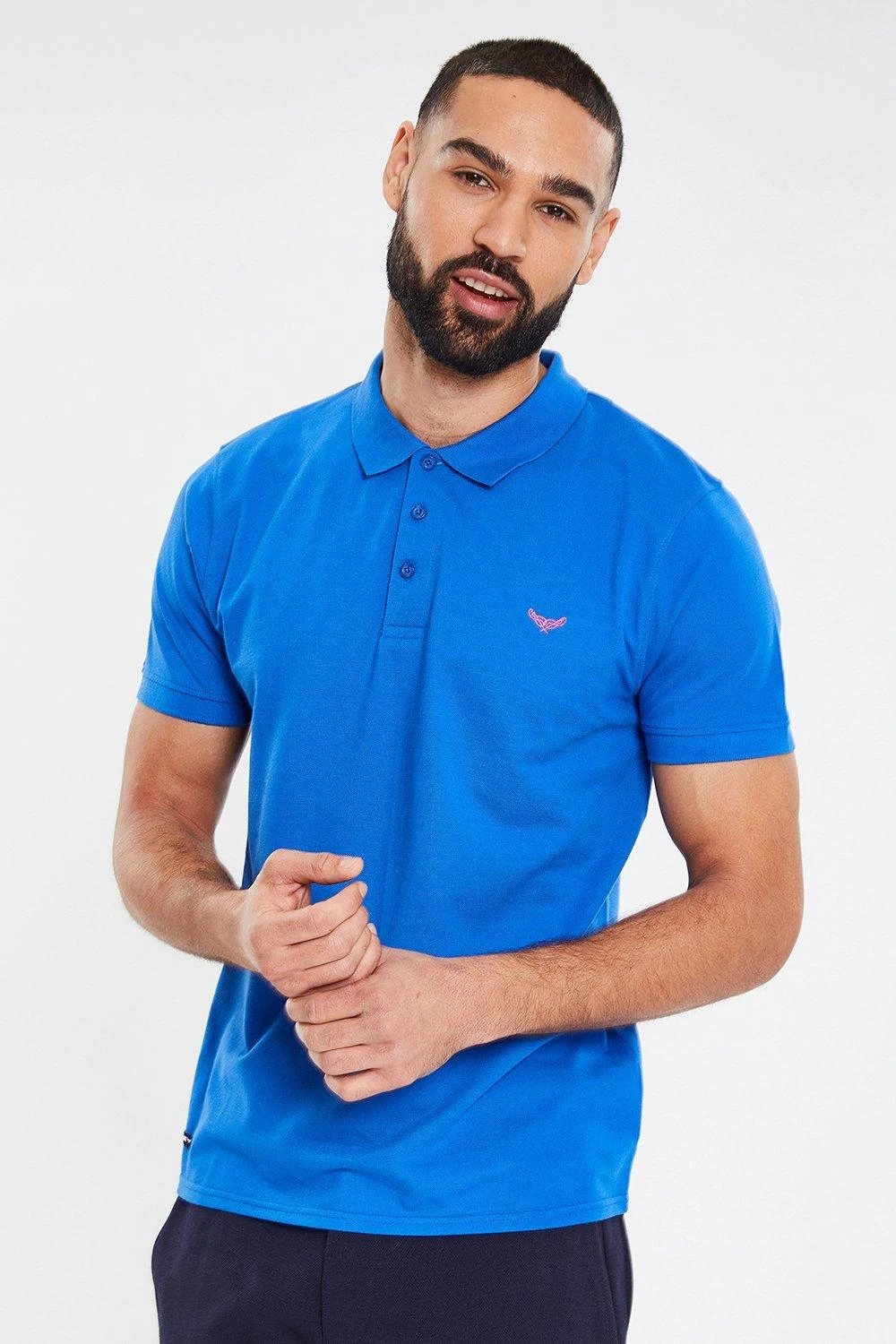 Threadbare 3 Pack 'Dami' Pique Polo Shirts 5 Threadbare 3 Pack 'Dami' Pique Polo Shirts - Image 3