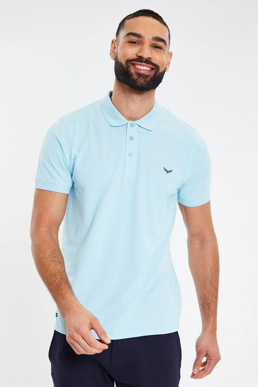 Threadbare 3 Pack 'Dami' Pique Polo Shirts 6 Threadbare 3 Pack 'Dami' Pique Polo Shirts - Image 4