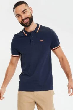 Threadbare 'Power' Cotton Pique Polo Shirt