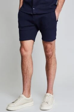 Threadbare 'Doller' Luxe Jersey Pique Fleece Shorts
